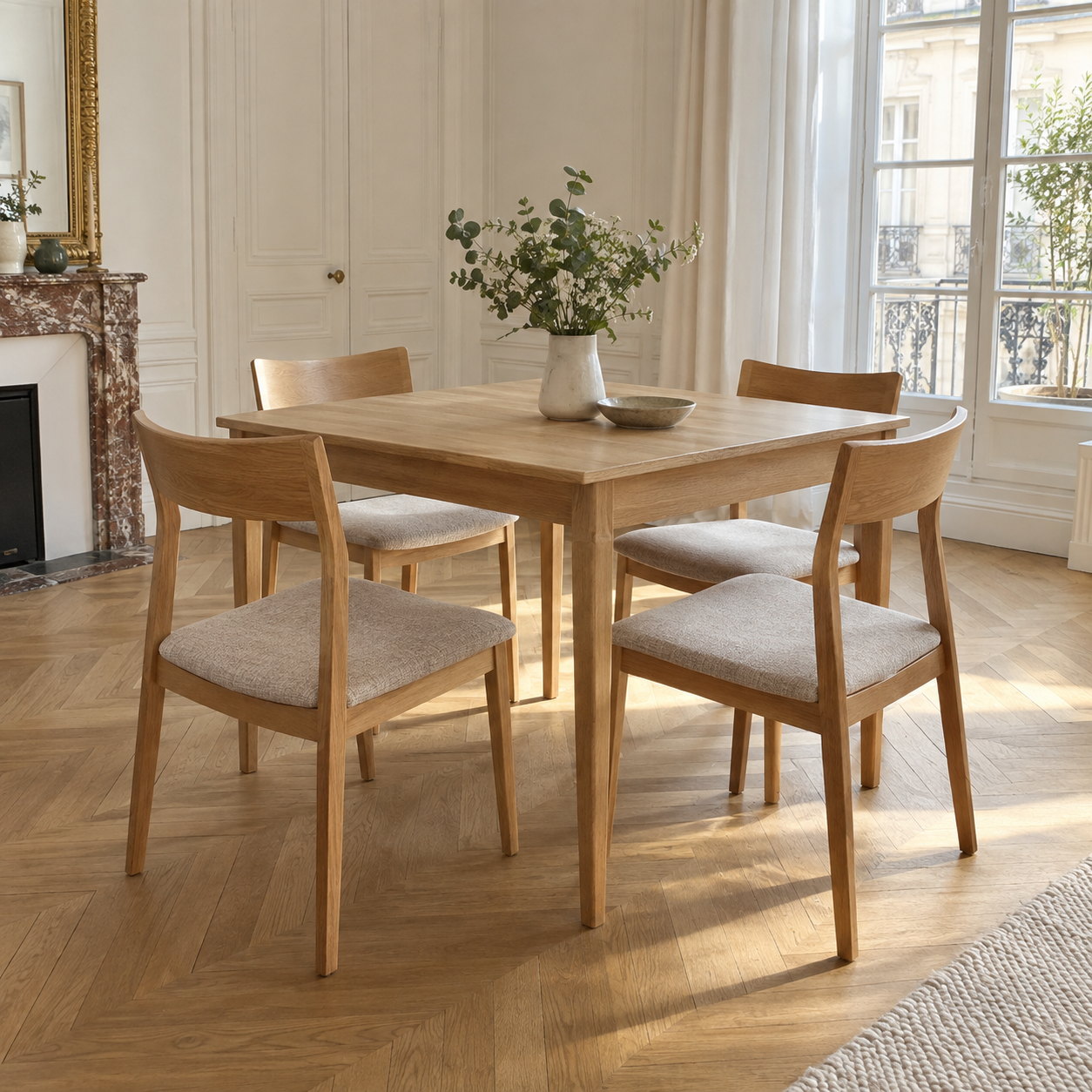 Table en chêne
